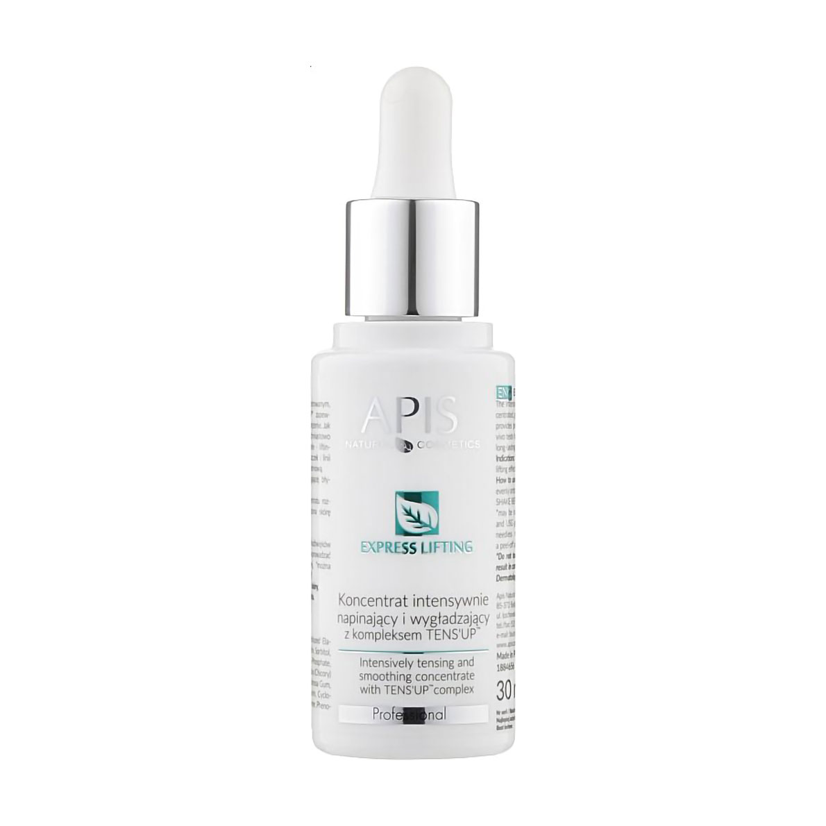 Концентрат для обличчя Apis Natural Cosmetics Professional Express Lifting Intensive Tensing And Smoothing Concentrate, 30 мл